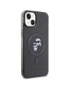 Kup Etui Karl Lagerfeld KLHMP15SHGKCNOK Apple iPhone 15 hardcase Karl&Choupette Glitter MagSafe czarny/black - KLD1689 - {ean13} - Sklep Home Screen