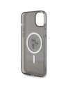 Kup Etui Karl Lagerfeld KLHMP15SHGKCNOK Apple iPhone 15 hardcase Karl&Choupette Glitter MagSafe czarny/black - KLD1689 - {ean13} - Sklep Home Screen