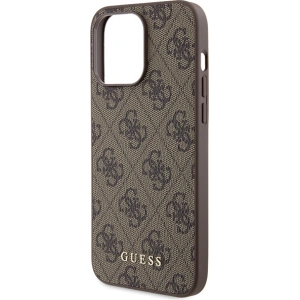 Kup Etui Guess GUHCP15XG4GFBR Apple iPhone 15 Pro Max hard case 4G Metal Gold Logo brązowy/brown - GUE2855 - {ean13} - Sklep Home Screen