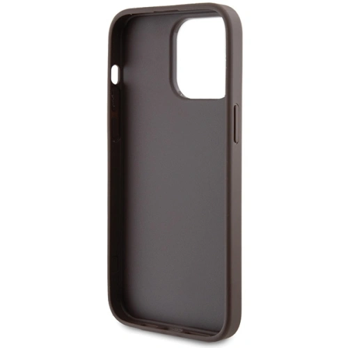 Kup Case Guess GUHCP15XG4GFBR Apple iPhone 15 Pro Max Hartschale 4G Metall Gold Logo braun/brown - GUE2855 - {ean13} - Sklep Home Screen
