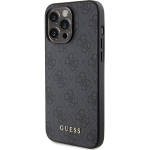 Kup Etui Guess GUHCP15XG4GFGR Apple iPhone 15 Pro Max hard case 4G Metal Gold Logo szary/grey - GUE2856 - {ean13} - Sklep Home Screen