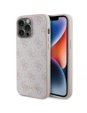 Etui Guess GUHCP15XG4GFPI Apple iPhone 15 Pro Max kemény tok 4G Fém Arany Logó rózsaszín/pink