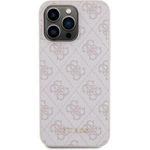 Kup Etui Guess GUHCP15XG4GFPI Apple iPhone 15 Pro Max hard case 4G Metal Gold Logo różowy/pink - GUE2857 - {ean13} - Sklep Home Screen