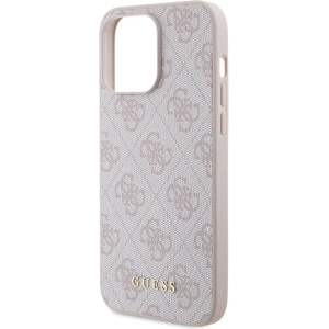 Kup Etui Guess GUHCP15XG4GFPI Apple iPhone 15 Pro Max hard case 4G Metal Gold Logo różowy/pink - GUE2857 - {ean13} - Sklep Home Screen