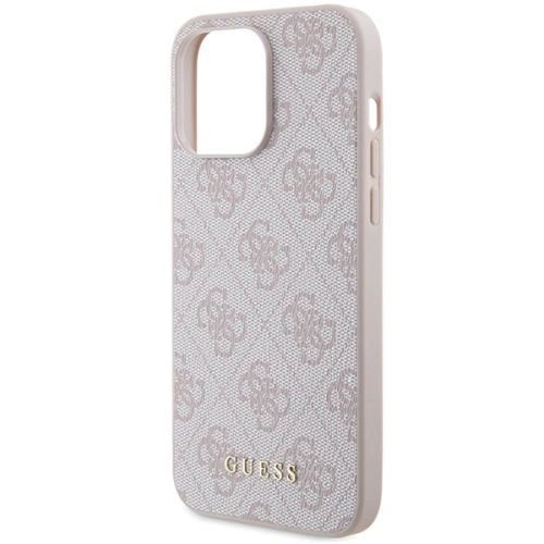 Buy Guess GUHCP15XG4GFPI Apple iPhone 15 Pro Max hard case 4G Metal Gold Logo pink - GUE2857 - {ean13} - Home Screen Store Europe