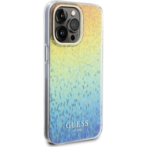 Buy Guess GUHCP15XHDECMI Apple iPhone 15 Pro Max hardcase IML Faceted Mirror Disco Iridescent multicolor - GUE2858 - {ean13} - Home Screen Store Europe