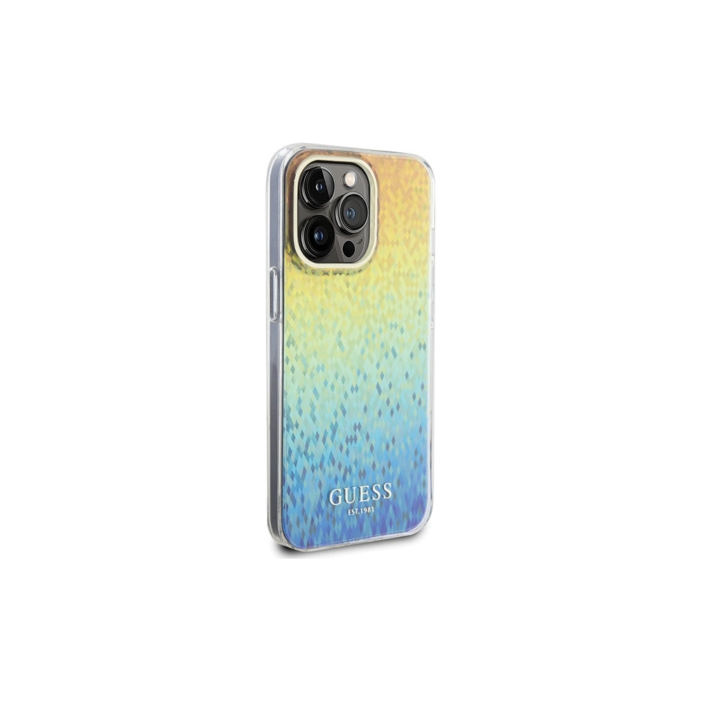 Etui Guess GUHCP15XHDECMI Apple iPhone 15 Pro Max hardcase IML Faceted Mirror Disco Iridescent wielokolorowy