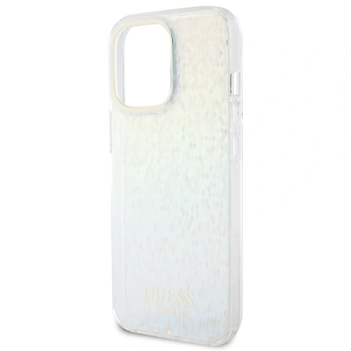 Buy Guess GUHCP15XHDECMI Apple iPhone 15 Pro Max hardcase IML Faceted Mirror Disco Iridescent multicolor - GUE2858 - {ean13} - Home Screen Store Europe