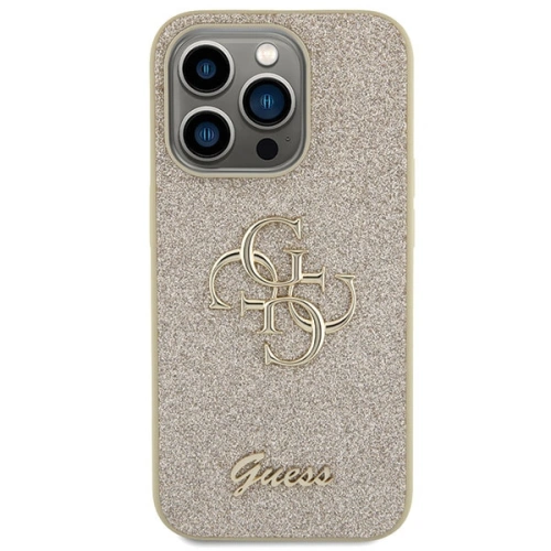 Kup Etui Guess GUHCP15XHG4SGD Apple iPhone 15 Pro Max hardcase Glitter Script Big 4G złoty/gold - GUE2859 - {ean13} - Sklep Home Screen