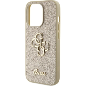 Buy Guess GUHCP15XHG4SGD Apple iPhone 15 Pro Max hardcase Glitter Script Big 4G gold - GUE2859 - {ean13} - Home Screen Store Europe