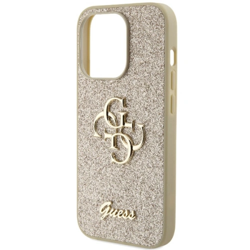 Kup Etui Guess GUHCP15XHG4SGD Apple iPhone 15 Pro Max hardcase Glitter Script Big 4G złoty/gold - GUE2859 - {ean13} - Sklep Home Screen