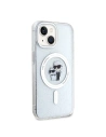 Kup Case Karl Lagerfeld KLHMP15SHGKCNOT Apple iPhone 15 Hartschale Karl&Choupette Glitter MagSafe transparent - KLD1690 - {ean13} - Sklep Home Screen