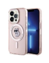 Case Karl Lagerfeld KLHMP15XHFCCNOP Apple iPhone 15 Pro Max Hardcase IML Choupette MagSafe rosa/pink