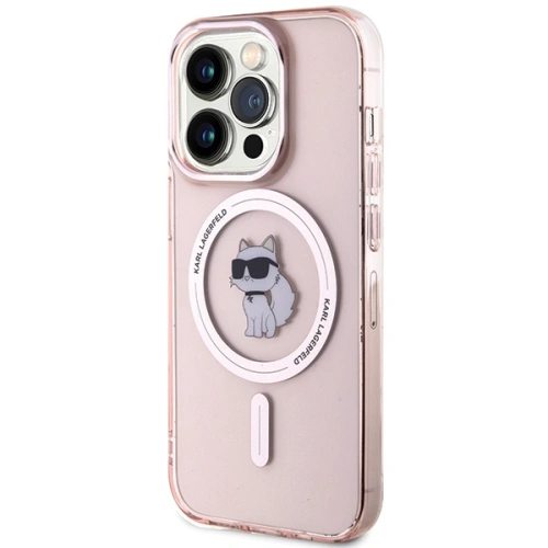 Kup Etui Karl Lagerfeld KLHMP15XHFCCNOP Apple iPhone 15 Pro Max hardcase IML Choupette MagSafe rózsaszín/pink - KLD1691 - {ean13} - Sklep Home Screen