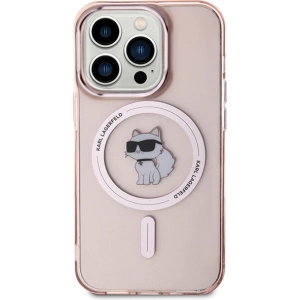 Kup Etui Karl Lagerfeld KLHMP15XHFCCNOP Apple iPhone 15 Pro Max hardcase IML Choupette MagSafe różowy/pink - KLD1691 - {ean13} - Sklep Home Screen