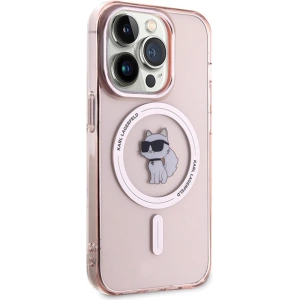 Kup Etui Karl Lagerfeld KLHMP15XHFCCNOP Apple iPhone 15 Pro Max hardcase IML Choupette MagSafe różowy/pink - KLD1691 - {ean13} - Sklep Home Screen