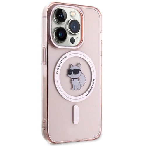 Kup Etui Karl Lagerfeld KLHMP15XHFCCNOP Apple iPhone 15 Pro Max hardcase IML Choupette MagSafe rózsaszín/pink - KLD1691 - {ean13} - Sklep Home Screen