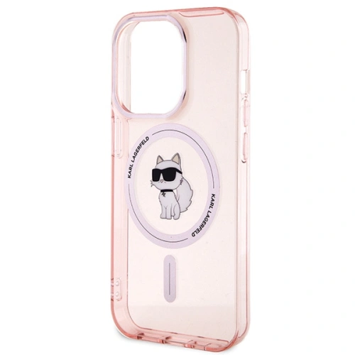 Kup Etui Karl Lagerfeld KLHMP15XHFCCNOP Apple iPhone 15 Pro Max hardcase IML Choupette MagSafe rózsaszín/pink - KLD1691 - {ean13} - Sklep Home Screen