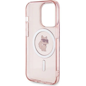 Kup Etui Karl Lagerfeld KLHMP15XHFCCNOP Apple iPhone 15 Pro Max hardcase IML Choupette MagSafe różowy/pink - KLD1691 - {ean13} - Sklep Home Screen