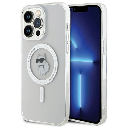 Buy Karl Lagerfeld KLHMP15XHFCCNOT Apple iPhone 15 Pro Max hardcase IML Choupette MagSafe transparent - KLD1692 - {ean13} - Home Screen Store Europe