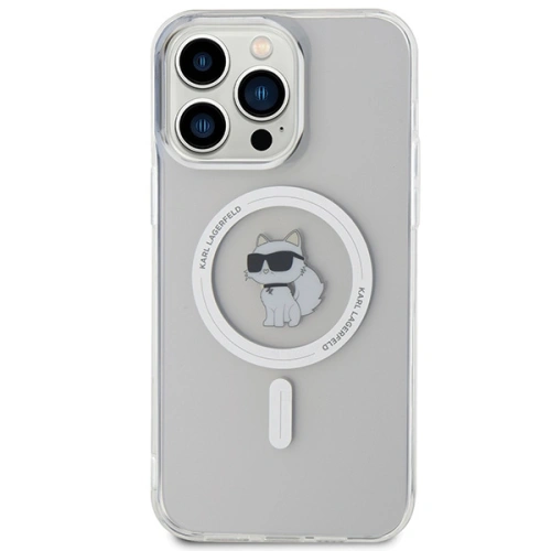 Buy Karl Lagerfeld KLHMP15XHFCCNOT Apple iPhone 15 Pro Max hardcase IML Choupette MagSafe transparent - KLD1692 - {ean13} - Home Screen Store Europe