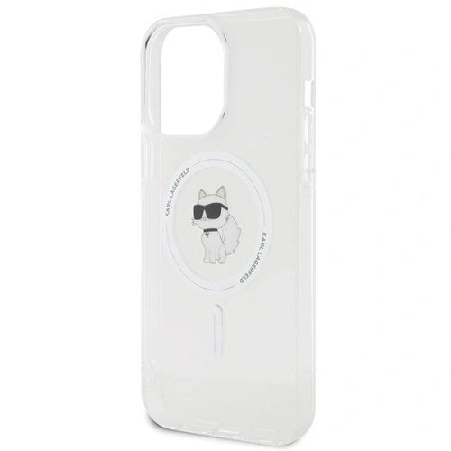Buy Karl Lagerfeld KLHMP15XHFCCNOT Apple iPhone 15 Pro Max hardcase IML Choupette MagSafe transparent - KLD1692 - {ean13} - Home Screen Store Europe