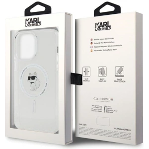 Buy Karl Lagerfeld KLHMP15XHFCCNOT Apple iPhone 15 Pro Max hardcase IML Choupette MagSafe transparent - KLD1692 - {ean13} - Home Screen Store Europe