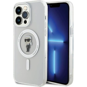 Buy Karl Lagerfeld KLHMP15XHFCKNOT Apple iPhone 15 Pro Max hardcase IML Ikonik MagSafe transparent - KLD1693 - {ean13} - Home Screen Store Europe