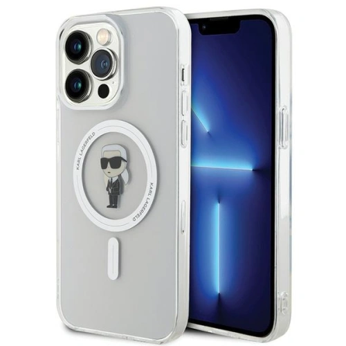 Buy Karl Lagerfeld KLHMP15XHFCKNOT Apple iPhone 15 Pro Max hardcase IML Ikonik MagSafe transparent - KLD1693 - {ean13} - Home Screen Store Europe