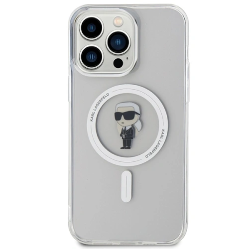 Buy Karl Lagerfeld KLHMP15XHFCKNOT Apple iPhone 15 Pro Max hardcase IML Ikonik MagSafe transparent - KLD1693 - {ean13} - Home Screen Store Europe