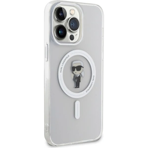 Buy Karl Lagerfeld KLHMP15XHFCKNOT Apple iPhone 15 Pro Max hardcase IML Ikonik MagSafe transparent - KLD1693 - {ean13} - Home Screen Store Europe
