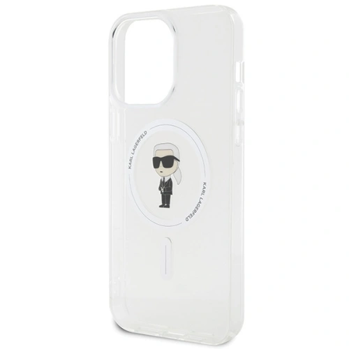Buy Karl Lagerfeld KLHMP15XHFCKNOT Apple iPhone 15 Pro Max hardcase IML Ikonik MagSafe transparent - KLD1693 - {ean13} - Home Screen Store Europe