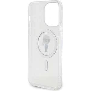 Buy Karl Lagerfeld KLHMP15XHFCKNOT Apple iPhone 15 Pro Max hardcase IML Ikonik MagSafe transparent - KLD1693 - {ean13} - Home Screen Store Europe