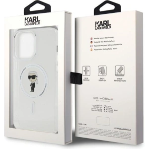 Buy Karl Lagerfeld KLHMP15XHFCKNOT Apple iPhone 15 Pro Max hardcase IML Ikonik MagSafe transparent - KLD1693 - {ean13} - Home Screen Store Europe