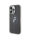 Buy Karl Lagerfeld KLHMP15XHGKCNOK Apple iPhone 15 Pro Max hardcase Karl&Choupette Glitter MagSafe black - KLD1694 - {ean13} - Home Screen Store Europe