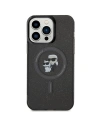 Buy Karl Lagerfeld KLHMP15XHGKCNOK Apple iPhone 15 Pro Max hardcase Karl&Choupette Glitter MagSafe black - KLD1694 - {ean13} - Home Screen Store Europe