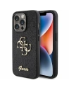 Buy Guess GUHCP15XHG4SGK Apple iPhone 15 Pro Max hardcase Glitter Script Big 4G black - GUE2860 - {ean13} - Home Screen Store Europe