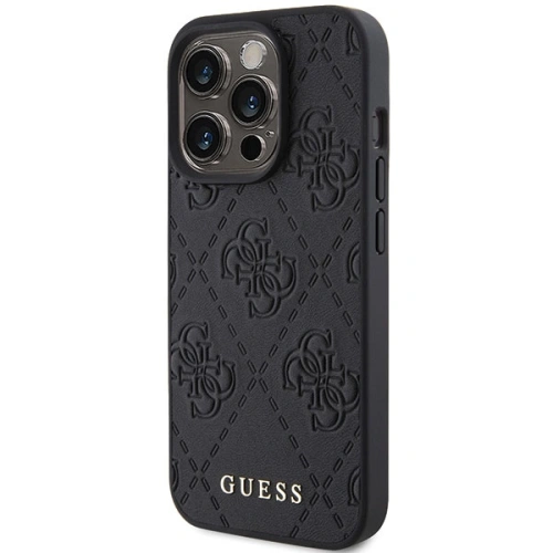 Kup Etui Guess GUHCP15XP4EPMK Apple iPhone 15 Pro Max hardcase Leather 4G Stamped černá/black - GUE2861 - {ean13} - Sklep Home Screen