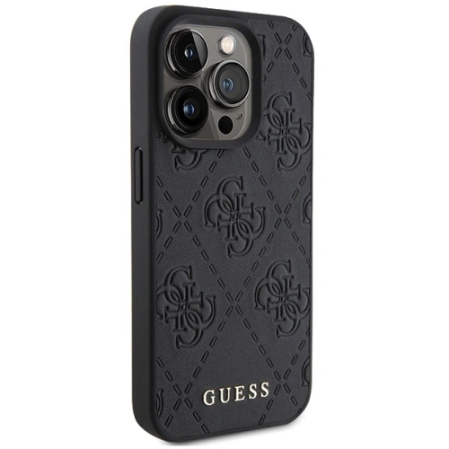 Kup Etui Guess GUHCP15XP4EPMK Apple iPhone 15 Pro Max hardcase Leather 4G Stamped czarny/black - GUE2861 - {ean13} - Sklep Home Screen