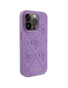 Kup Etui Guess GUHCP15XP4EPMU Apple iPhone 15 Pro Max hardcase Leather 4G Stamped fioletowy/light purple - GUE2862 - {ean13} - Sklep Home Screen