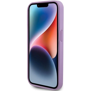 Kup Etui Guess GUHCP15XP4EPMU Apple iPhone 15 Pro Max hardcase Leather 4G Stamped fioletowy/light purple - GUE2862 - {ean13} - Sklep Home Screen