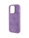 Kup Etui Guess GUHCP15XP4EPMU Apple iPhone 15 Pro Max hardcase Leather 4G Stamped fioletowy/light purple - GUE2862 - {ean13} - Sklep Home Screen