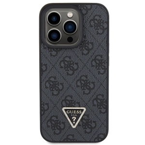 Kup Case Guess GUHCP15XP4TDPK Apple iPhone 15 Pro Max Hardcase Leder 4G Diamond Triangle schwarz/black - GUE2863 - {ean13} - Sklep Home Screen