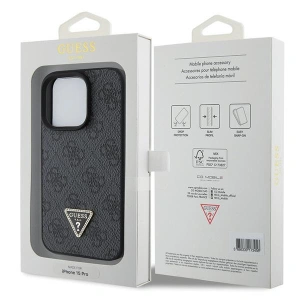 Kup Case Guess GUHCP15XP4TDPK Apple iPhone 15 Pro Max Hardcase Leder 4G Diamond Triangle schwarz/black - GUE2863 - {ean13} - Sklep Home Screen