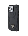 Kup Guess Apple Husă GUHCP15XPCRTHCK iPhone 15 Pro Max hardcase Croco Triangle Metal Logo negru/negru - GUE2864 - {ean13} - Sklep Home Screen
