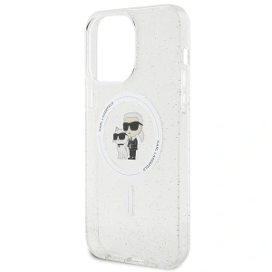 Kup Etui Karl Lagerfeld KLHMP15XHGKCNOT Apple iPhone 15 Pro Max hardcase Karl&Choupette Glitter MagSafe transparent - KLD1695 - {ean13} - Sklep Home Screen