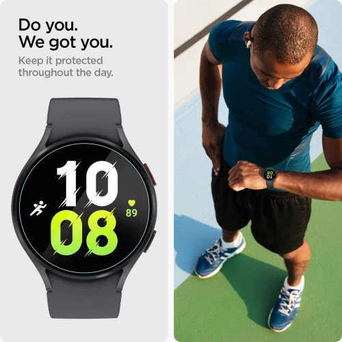 Kup Szkło hartowane Spigen GLAS.tR ez Fit Samsung Galaxy Watch6 44mm Clear [2 PACK] - SPN2933 - {ean13} - Sklep Home Screen