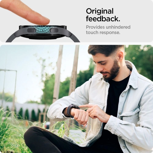 Kup Szkło hartowane Spigen GLAS.tR ez Fit Samsung Galaxy Watch6 44mm Clear [2 PACK] - SPN2933 - {ean13} - Sklep Home Screen
