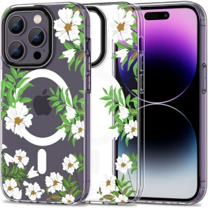 Etui Tech-Protect Magmood MagSafe Apple iPhone 14 Pro Max Spring Daisy