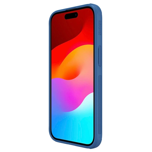 Kup Case Nillkin Super Frosted Shield Pro Apple iPhone 15 blaue - NLK1212 - {ean13} - Sklep Home Screen